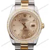 Super Clone Rolex Datejust Gold Dial SRL40 36 mm