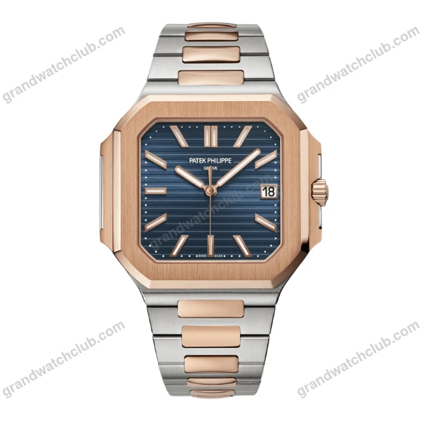 Super Clone Patek Philippe Cubitus 5821/1AR-001 45mm Blue Dial –