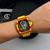 Super Clone Richard Mille RM 27-03 Richard Mille Rafael Nadal Shock Resistance 42mm Carbon — bracelet detail