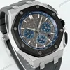Super Clone Audemars Piguet Royal Oak Offshore Steel 26420ST 42mm Grey Dial — bracelet detail