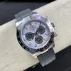 Super Clone Rolex Daytona 126519LN Meteorite Dial — movement / caseback view