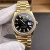 Super Clone Rolex Day-Date 40 Bright Black Diamond Dial 228348RBR President – Swiss SuperClone - photo 9