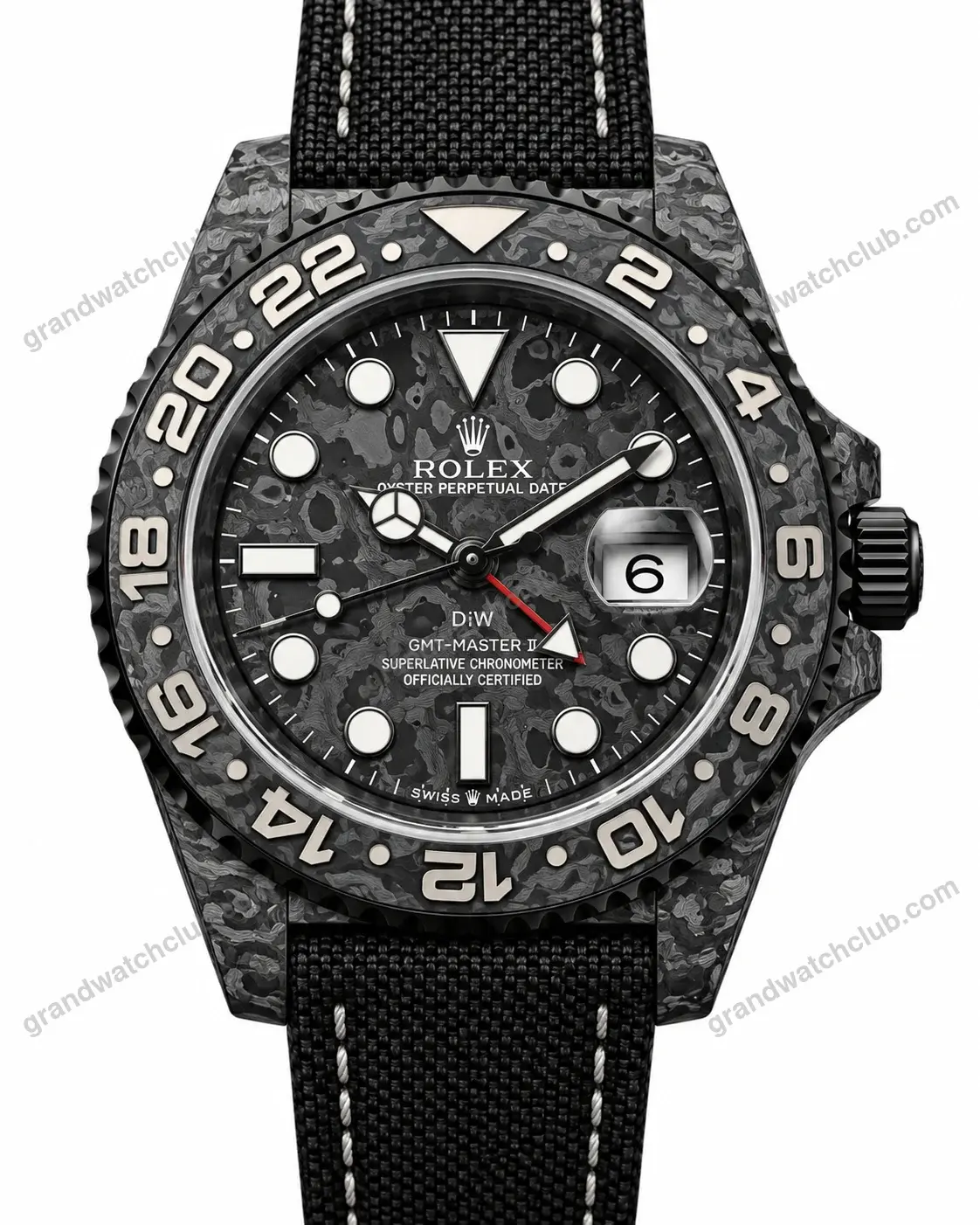 Super Clone Rolex GMT-Master II DIW Full Carbon 116710LN – Swiss SuperClone