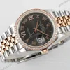 Super Clone Rolex Datejust Slate Diamond Dial 126281RBR-0011 36 mm — view 10