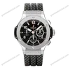 Super Clone Tuiga 1909 42mm Silver Dial Leather Strap Steel