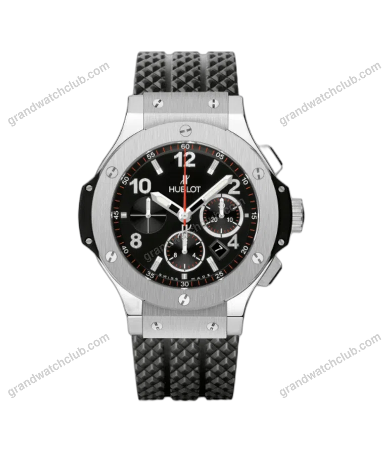 Super Clone Tuiga 1909 42mm Silver Dial Leather Strap Steel