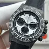 Super Clone Rolex Cosmograph Daytona DIW Carbon Panda 116500LN – Swiss SuperClone - photo 5