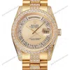 Super Clone Rolex Day-Date Gold Dial 1453954 37 mm