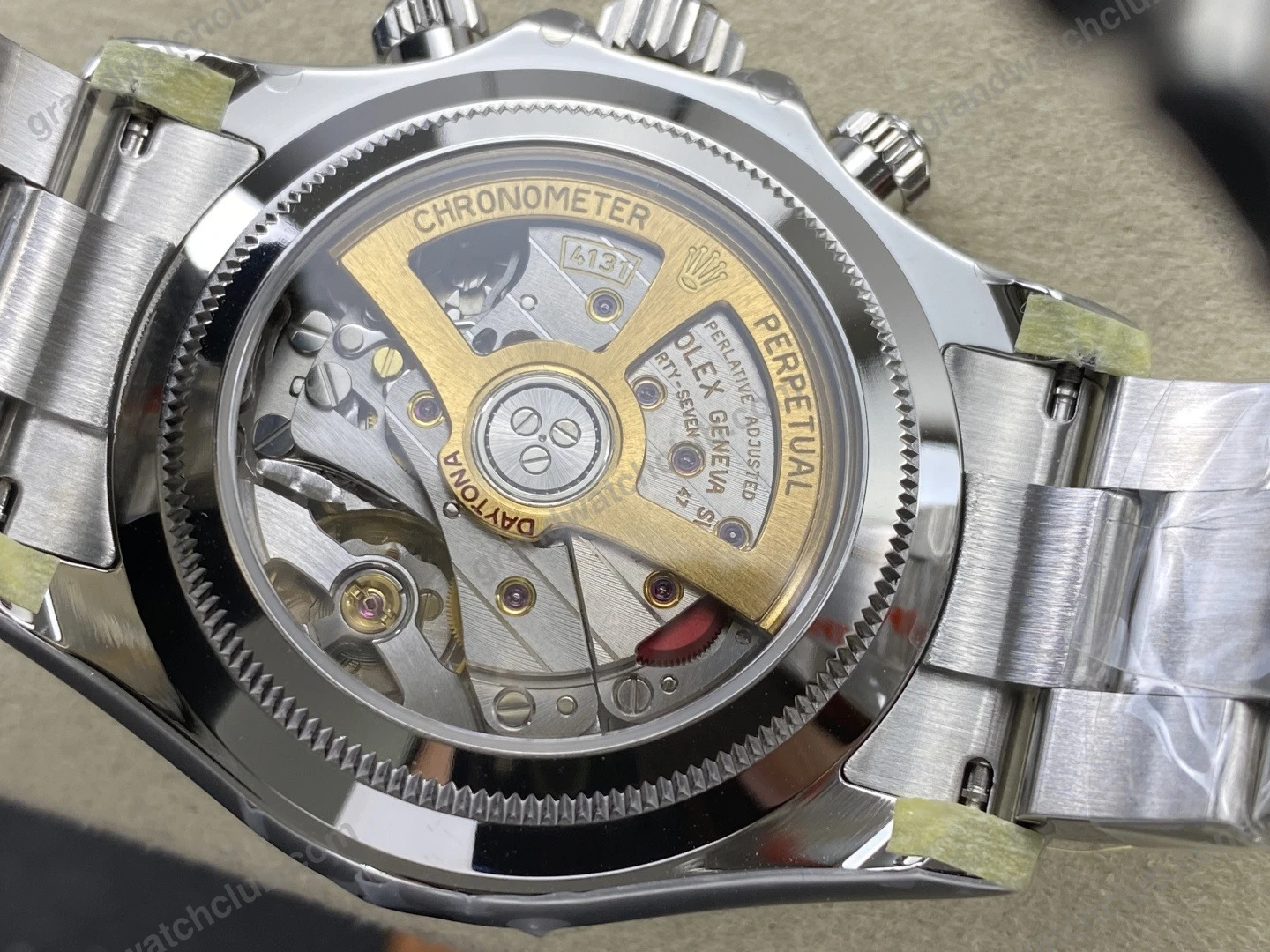 Super Clone Rolex Cosmograph Daytona Rolesium Enamel Dial (2026) Super Clone — clasp and links