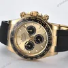 Super Clone Rolex Daytona Golden Dial 126518LN “Pikachu” — bracelet detail