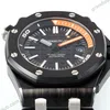 Super Clone Audemars Piguet Royal Oak Offshore Diver 15707 42mm Black Dial Ceramic — clasp and links