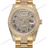Super Clone Rolex Day-Date Gold Dial 1453956 37 mm