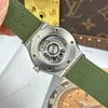 Super Clone Hublot Classic Fusion Titanium Green 542.NX.8970.LR 42mm — movement / caseback view
