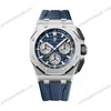 Super Clone Audemars Piguet Royal Oak Offshore Steel in Blue 26420ST 42mm