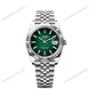 Super Clone Rolex Datejust 41 Green Ombré Dial (2026) Jubilee