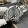 Super Clone Rolex Yacht-Master Rhodium Dial 126622 — clasp and links