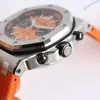 Super Clone Audemars Piguet Royal Oak Offshore Diver Chronograph in Orange 26703ST 42mm — clasp and links
