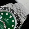 Super Clone Rolex GMT-Master II 126729VTNR Jubilee “Absinthe” — movement / caseback view