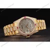 Super Clone Rolex Day-Date Diamond Dial 621614 37 mm — bracelet detail