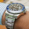 Super Clone Rolex Submariner “Cookie Monster” Black Dial 126619LB — clasp and links