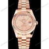 Super Clone Rolex Day-Date Rose-Gold Dial REP016823 40 mm — dial close-up