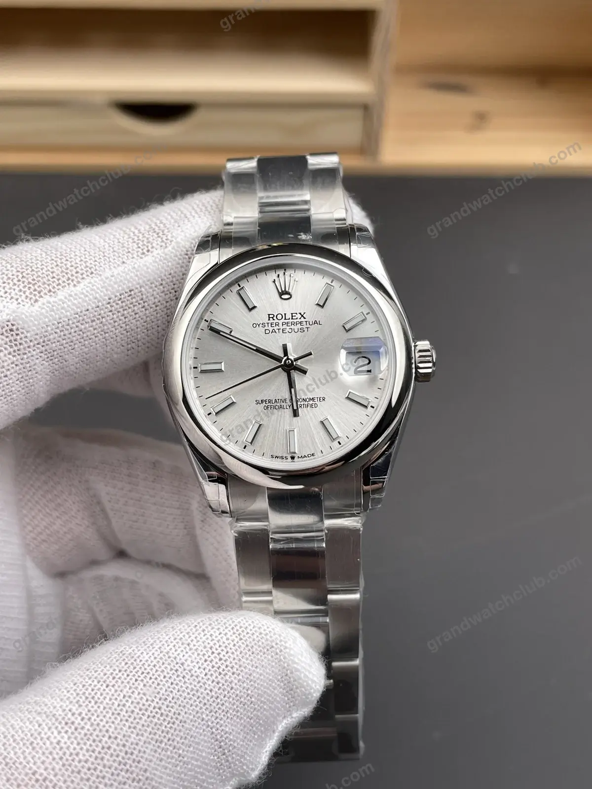 Super Clone Rolex Datejust Silver Dial 278240 Oyster 31 mm β Swiss SuperClone - photo 9