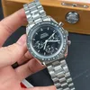 Super Clone Omega Steel — movement / caseback view