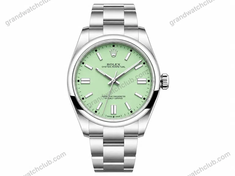 Super Clone Rolex Oyster Perpetual 277200 Pistachio Dial