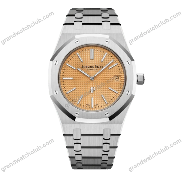 Super Clone Audemars Piguet Royal Oak Jumbo Extra-Thin 15202BC.OO.1240BC.01 39mm Yellow Dial