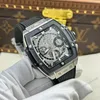 Super Clone Hublot Big Bang 42mm Rubber Strap Titanium — bracelet detail