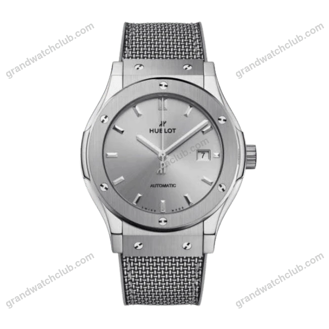 Super Clone Hublot Classic Fusion Essential Grey 42mm Titanium