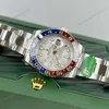 Super Clone Rolex GMT-Master II Meteorite Dial 126719BLRO “Superman” Oyster — side profile