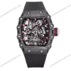 Super Clone Richard Mille RM 38-02 Richard Mille Bubba Watson Tourbillon 42mm Carbon