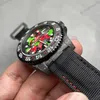 Super Clone Rolex GMT-Master II DIW Carbon Graffiti Red Green 126710 – Swiss SuperClone - photo 5