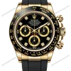 Super Clone Rolex Cosmograph Daytona Bright Black Golden Diamond Dial 126518LN – Swiss SuperClone