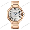 Super Clone Cartier 42mm Steel