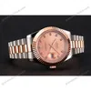 Super Clone Rolex Datejust Rose-Gold Dial REP016816 41 mm — bracelet detail