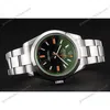 Super Clone Rolex Milgauss Black Dial REP016836 — bracelet detail