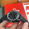 Super Clone Omega Speedmaster Dark Side of The Moon 311.92.44.51.01.003 44mm Black Ceramic – — clasp and links