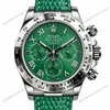 Super Clone Rolex Cosmograph Daytona Green Roman Dial 116520 – Swiss SuperClone
