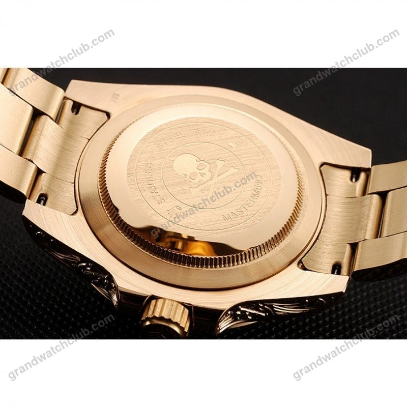 Super Clone Rolex Submariner Black Dial 1454088 — on leather display