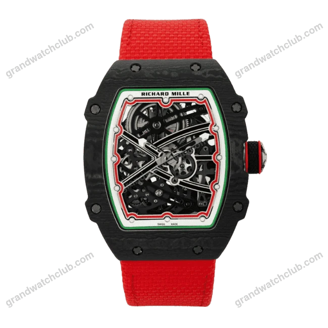 Super Clone Richard Mille RM 67-02 Richard Mille Italy Black Carbon TPT Italy