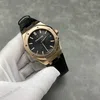Super Clone Audemars Piguet Royal Oak 15500OR Rose Gold 41mm Black Dial — view 9