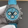 Super Clone Rolex Cosmograph Daytona DIW Turquoise Arabic Carbon 116500LN – Swiss SuperClone - photo 7