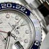 Super Clone Rolex GMT-Master II Meteorite Dial 126719BLRO “Superman” Oyster — clasp and links
