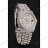 Super Clone Rolex Day-Date White Dial 1453950 37 mm — dial close-up