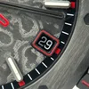 Super Clone Audemars Piguet Royal Oak 41mm Steel Bracelet Carbon — on leather display