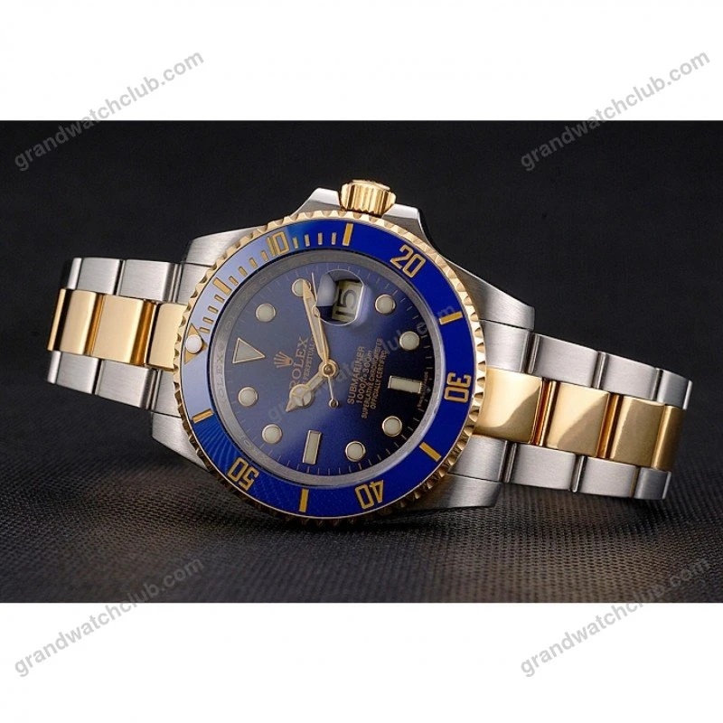 Super Clone Rolex Submariner Blue Dial PR16233B β side profile