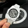 Super Clone Hublot Big Bang Unico White Ceramic 421.HX.1170.RX 44mm — case and bezel