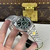 Super Clone Rolex Sky-Dweller Mint green Dial 336934 Jubilee β dial close-up